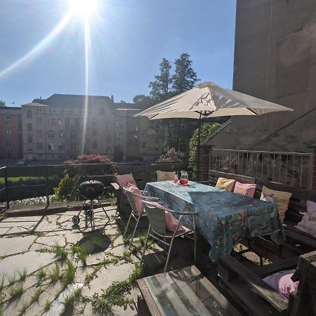 Ferienwohnung Urlaubstraum mit Pool, Terrasse&Fluss im Garten - UT Sebnitz Exterior foto