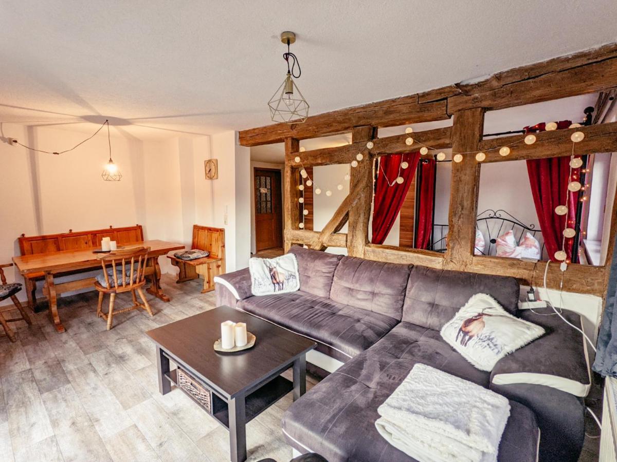 Ferienwohnung Urlaubstraum mit Pool, Terrasse&Fluss im Garten - UT Sebnitz Exterior foto