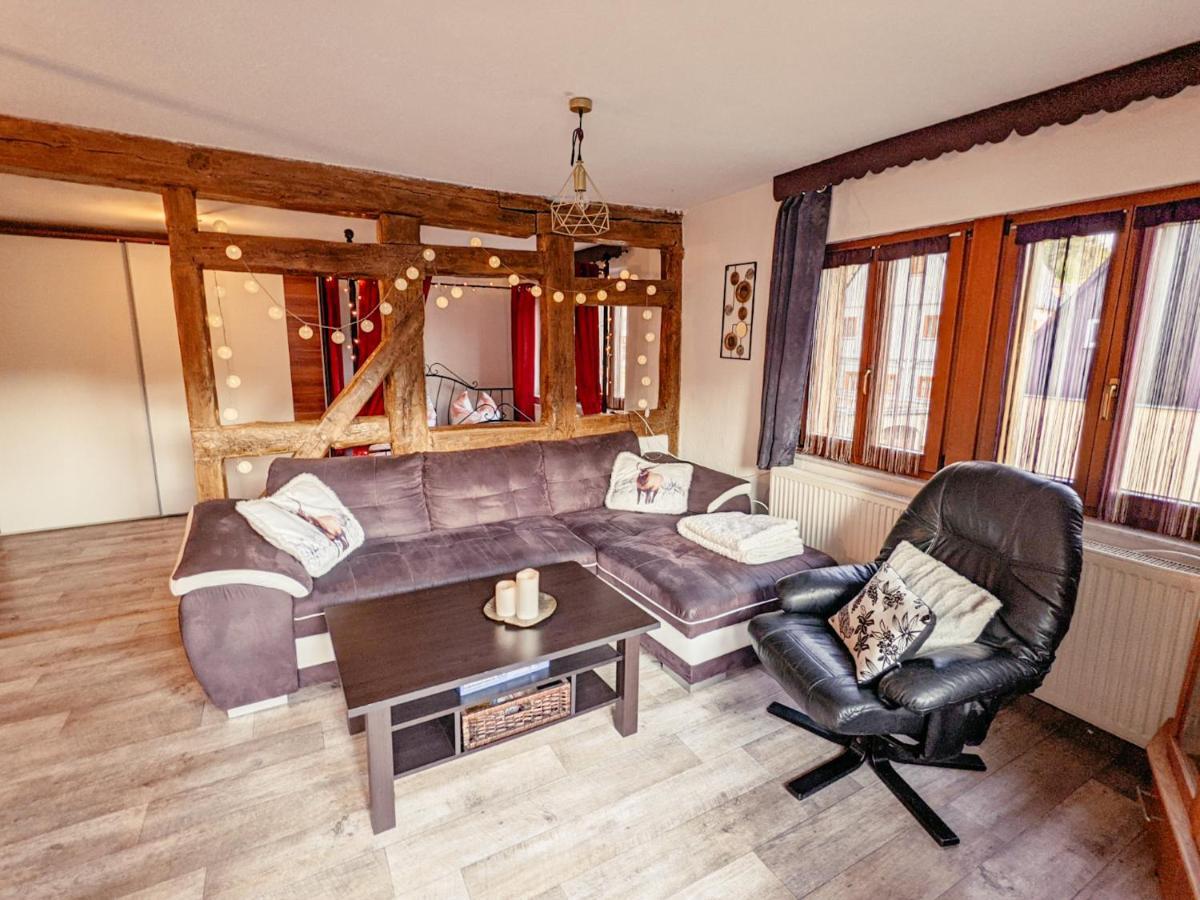 Ferienwohnung Urlaubstraum mit Pool, Terrasse&Fluss im Garten - UT Sebnitz Exterior foto