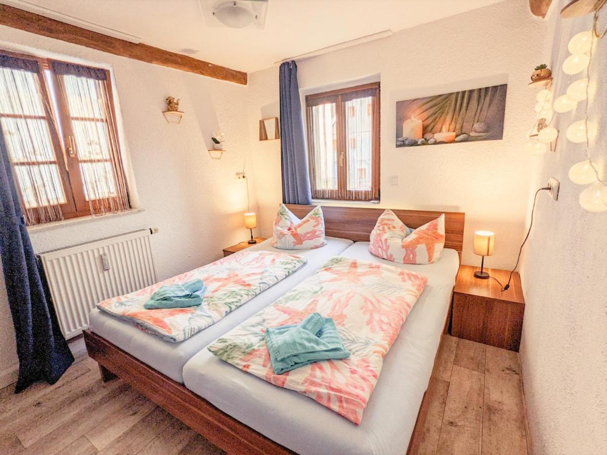 Ferienwohnung Urlaubstraum mit Pool, Terrasse&Fluss im Garten - UT Sebnitz Exterior foto